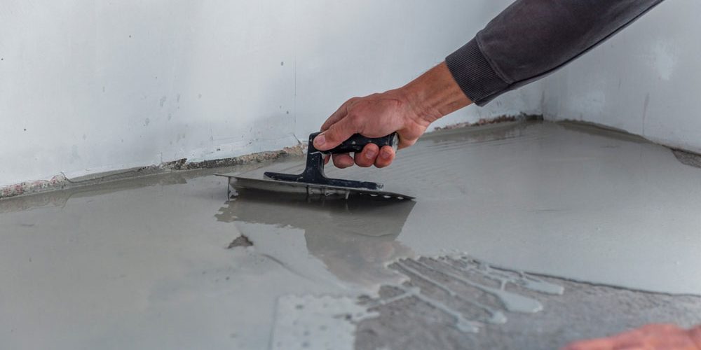 Screed Preparation at Peter Bates Cape Flooring